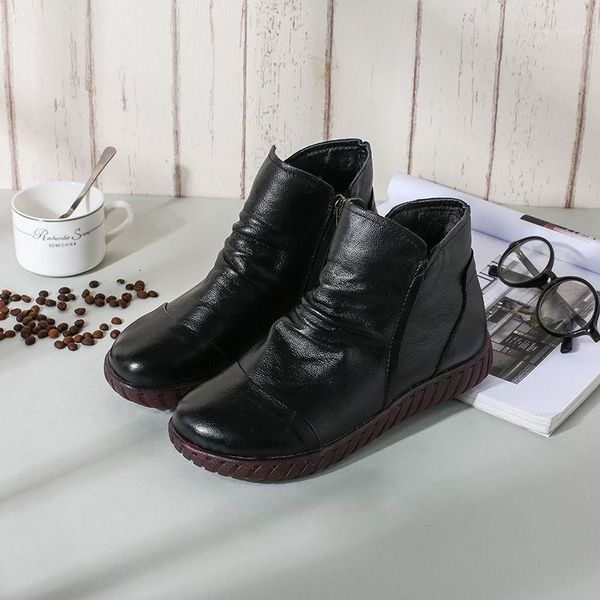 boots soft bottom mom casual winter outdoor warking shoes female snow genuine leather furry boots1, Black
boots soft bottom mom casual winter outdoor warking shoes female snow genuine leather furry boots1, Black