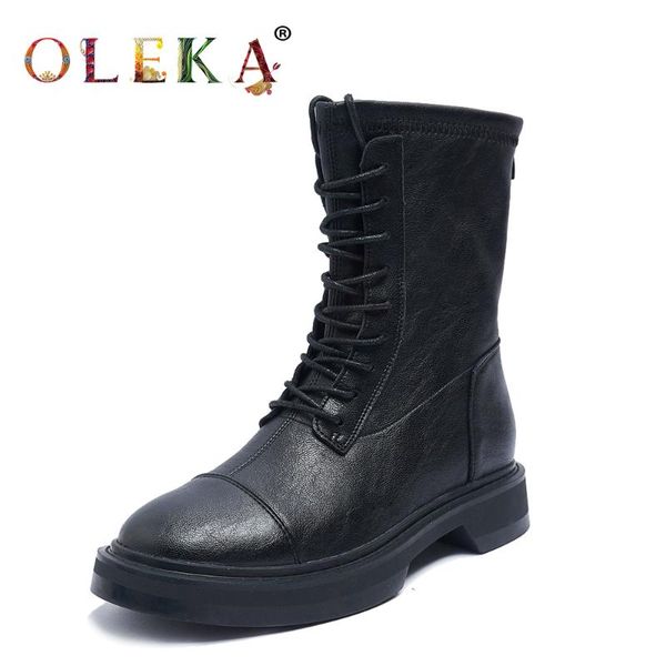 oleka середина теленок зима дамы сапоги квадратным каблуком рим круглый toe зимние сапоги punk стиль мотоцикл новый as616, Black
oleka середина теленок зима дамы сапоги квадратным каблуком рим круглый toe зимние сапоги punk стиль мотоцикл новый as616, Black