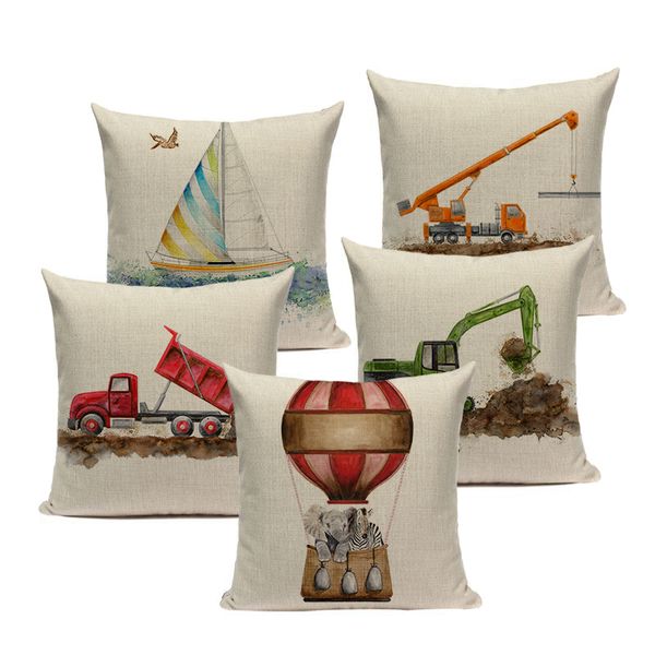 nordic linen cartoon red car decorative cushion covers 45cmx45cm square home decorating printing dropshipping throw pillows
nordic linen cartoon red car decorative cushion covers 45cmx45cm square home decorating printing dropshipping throw pillows