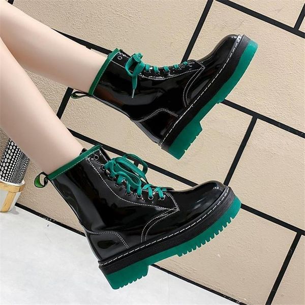 women's fashion ankle boots autumn winter waterproof shoes woman rubber lace up thick bottom ankle boots size 34-39, Black
women's fashion ankle boots autumn winter waterproof shoes woman rubber lace up thick bottom ankle boots size 34-39, Black