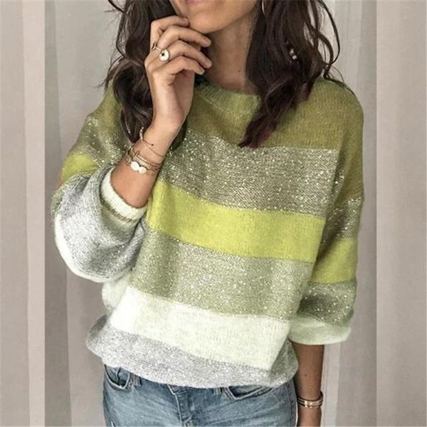 autumn 2020 new women's v-neck long-sleeved sweater loose knit pullover pullover warm striped loose causal sweater jacket, White;black
autumn 2020 new women's v-neck long-sleeved sweater loose knit pullover pullover warm striped loose causal sweater jacket, White;black