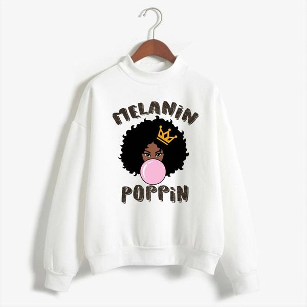 melanin poppin graphic print pullover for women white long sleeve sweatshirt black african curly hair girl harajuku hoodie
melanin poppin graphic print pullover for women white long sleeve sweatshirt black african curly hair girl harajuku hoodie