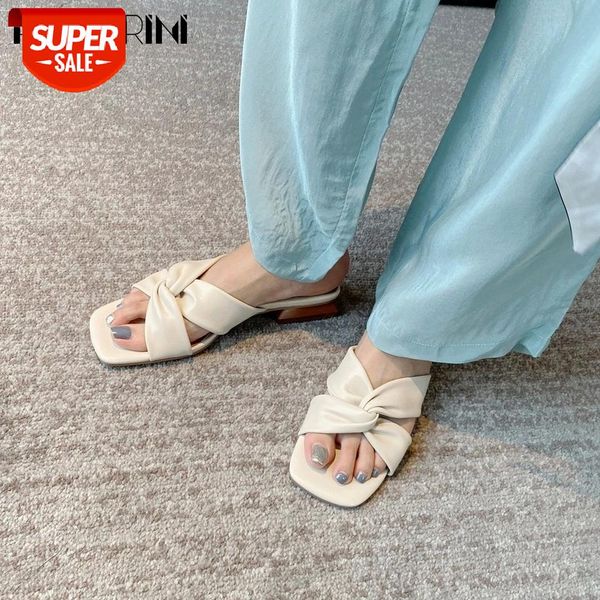 ribetrini genuine leather lady open toe low heel shoes solid summer women slippers casual slip on brand slippers #mk4g, Black
ribetrini genuine leather lady open toe low heel shoes solid summer women slippers casual slip on brand slippers #mk4g, Black