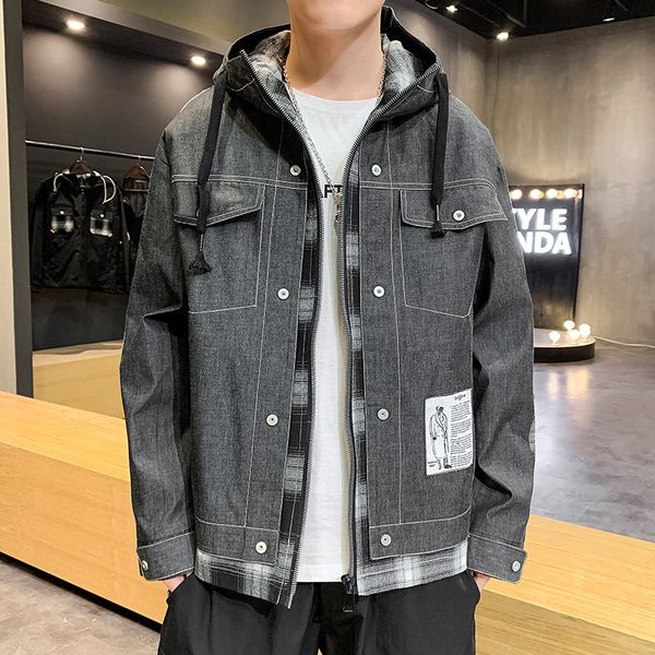 2021 the new spring solid autumn color with casual male outwear hood long street men's sports clothes wear man's zipper coat 1hfp, Black;brown
2021 the new spring solid autumn color with casual male outwear hood long street men's sports clothes wear man's zipper coat 1hfp, Black;brown