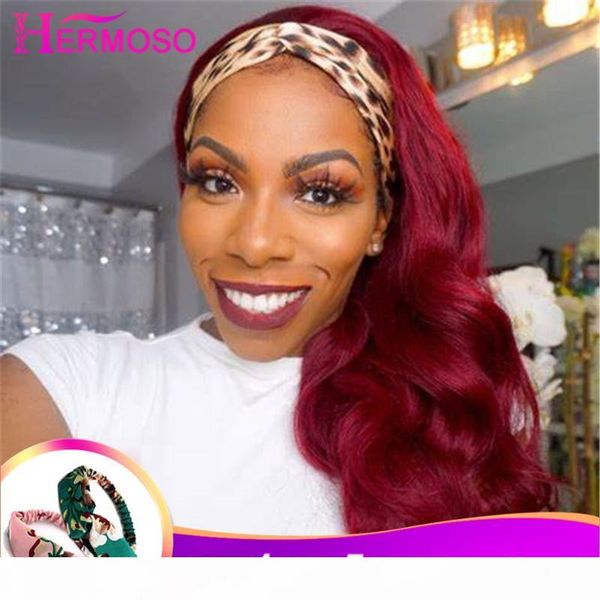99j scarf wigs for black women glueless wavy headband wig human hair 180% burgundy body wave colored human hair wigs for women, Black;brown
99j scarf wigs for black women glueless wavy headband wig human hair 180% burgundy body wave colored human hair wigs for women, Black;brown