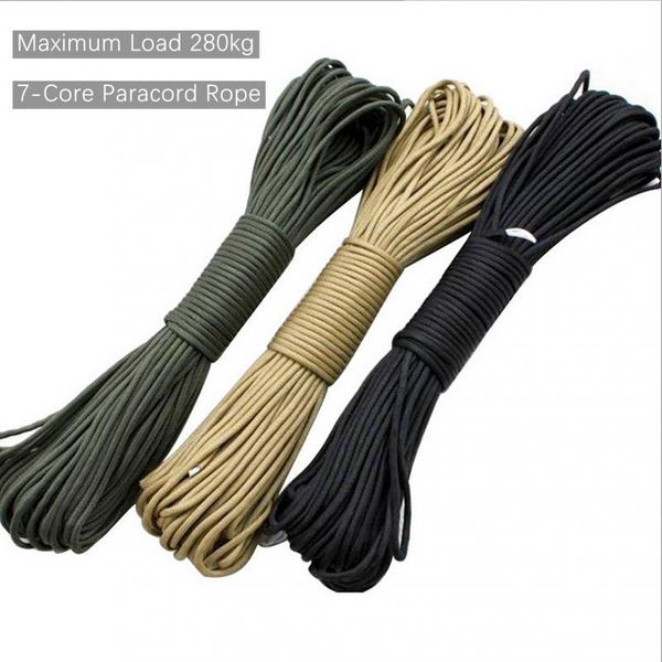a bundle of 10m new 7-core paracord rope, maximum load 280kg, for camping survival umbrella tent lanyard strap bundle
a bundle of 10m new 7-core paracord rope, maximum load 280kg, for camping survival umbrella tent lanyard strap bundle