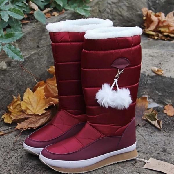 boots 2021 women's snow platform winter thick plush waterproof non-slip for christmas women warm fur botas de mujer, Black
boots 2021 women's snow platform winter thick plush waterproof non-slip for christmas women warm fur botas de mujer, Black