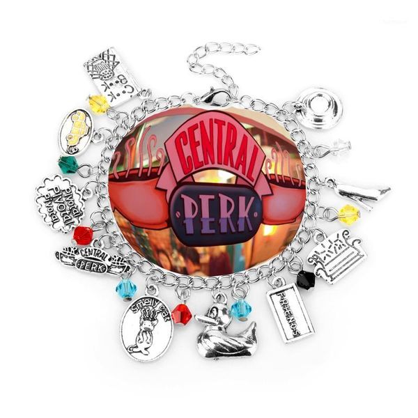 heyu friends jewelry central perk coffee time charm bracelets for women friend chat wristband1, Golden;silver
heyu friends jewelry central perk coffee time charm bracelets for women friend chat wristband1, Golden;silver