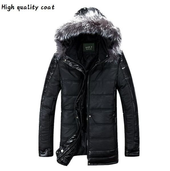 2020 brand men's leather jacket men warm stitching outwear mens winter hooded coats jackets male slim fashion clothes s-4xl, Black
2020 brand men's leather jacket men warm stitching outwear mens winter hooded coats jackets male slim fashion clothes s-4xl, Black