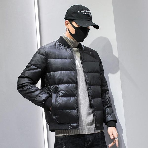 men down jacket trend fashion winter stand-up collar thermal white duck down coat clothes, Black
men down jacket trend fashion winter stand-up collar thermal white duck down coat clothes, Black