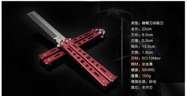 new arrive delicate pro salon stainless steel folding training butterfly practice style knife co jllwdu xhqhlady, Silver
new arrive delicate pro salon stainless steel folding training butterfly practice style knife co jllwdu xhqhlady, Silver