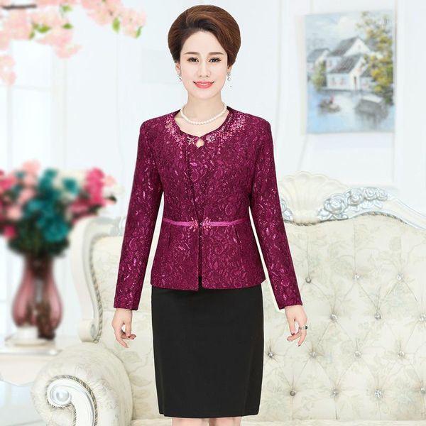 work dresses vintage elegant office ladies dress suits with jacket business formal wedding guest wear groom mother of bride two piece set1, White;black
work dresses vintage elegant office ladies dress suits with jacket business formal wedding guest wear groom mother of bride two piece set1, White;black