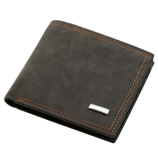 wallets men's short wallet with zipper vintage multi-card soft leather, Red;black
wallets men's short wallet with zipper vintage multi-card soft leather, Red;black