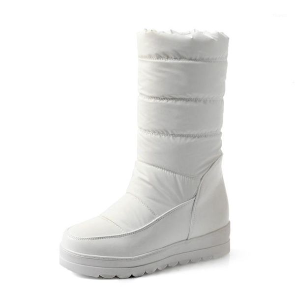 winter warm snow boots waterproof platform shoes solid color mid calf thick fur down ladies cotton space boots new drop shipping1, Black
winter warm snow boots waterproof platform shoes solid color mid calf thick fur down ladies cotton space boots new drop shipping1, Black