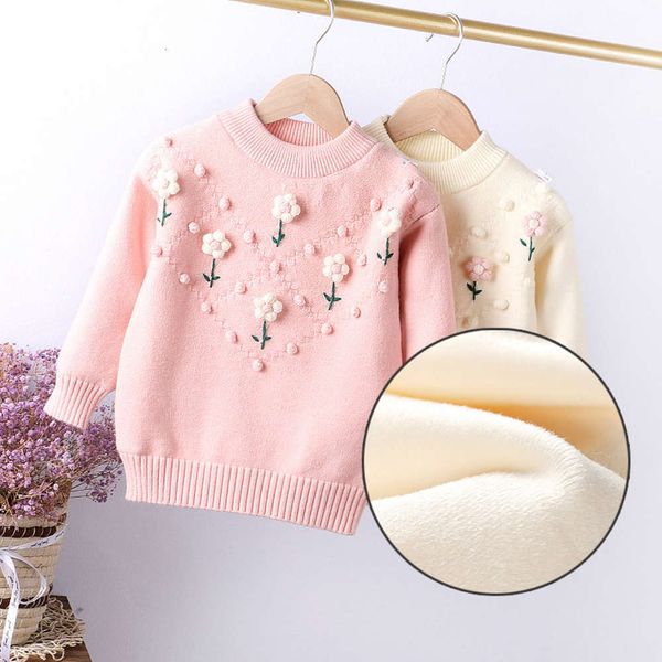 2020 winter boutique wear wtern sle girl's plush handmade flower children's thickened round neck sweater, Blue
2020 winter boutique wear wtern sle girl's plush handmade flower children's thickened round neck sweater, Blue