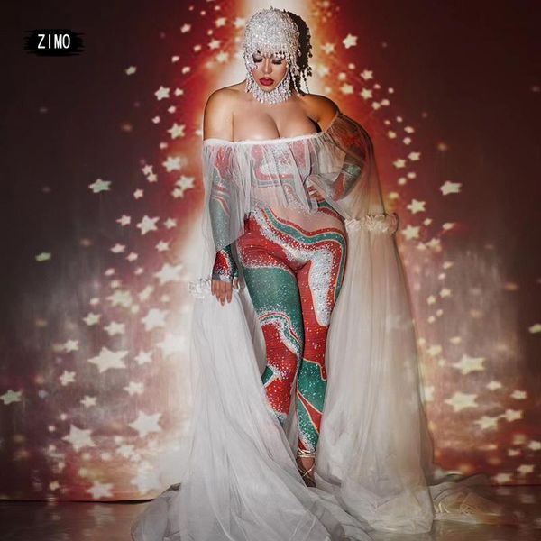 christmas clothing party nightclub wear red tassel rhinestone jumpsuit hooded stage dancer festival outfit drag queen costumes, Black;red
christmas clothing party nightclub wear red tassel rhinestone jumpsuit hooded stage dancer festival outfit drag queen costumes, Black;red