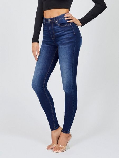tall high waist skinny jeans t0rg#, Blue