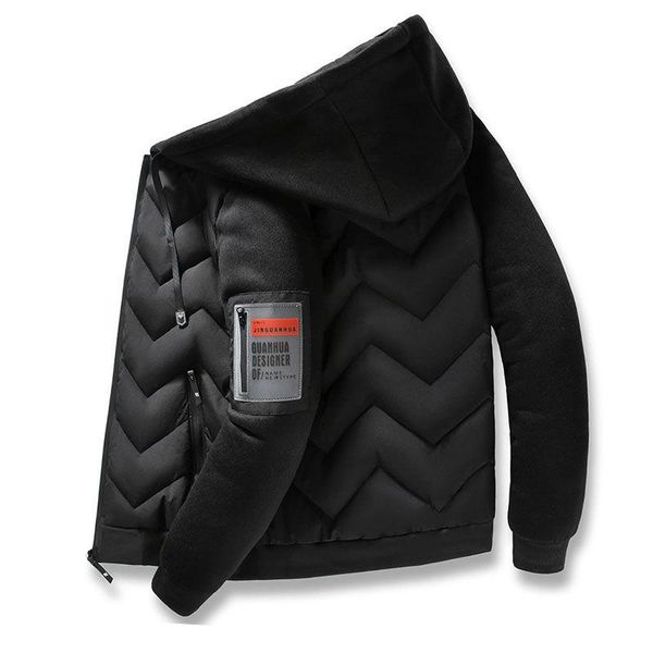 2020 winter men parka casual jacket fashion color patchwork outwear thicken and warm hooded coat slim fit winter jacket men, Black
2020 winter men parka casual jacket fashion color patchwork outwear thicken and warm hooded coat slim fit winter jacket men, Black