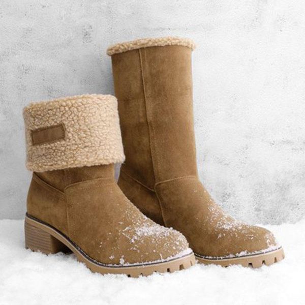 ankle boots winter shoes woman square heels 2020 autumn winter snow boots women shoe non-slip large size women botas mujer1, Black
ankle boots winter shoes woman square heels 2020 autumn winter snow boots women shoe non-slip large size women botas mujer1, Black