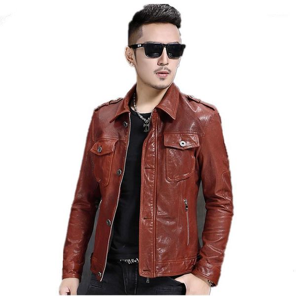 men's leather jacket autumn winter jacket men genuine sheepskin coat streetwear bomber jackets l17-1215 my14491, Black
men's leather jacket autumn winter jacket men genuine sheepskin coat streetwear bomber jackets l17-1215 my14491, Black
