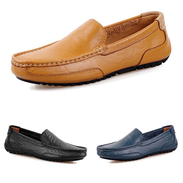 non-brand men peas shoes leather casual fashion breathable blue black brown lazy soft bottom overshoes mens shoes size 38-44
non-brand men peas shoes leather casual fashion breathable blue black brown lazy soft bottom overshoes mens shoes size 38-44