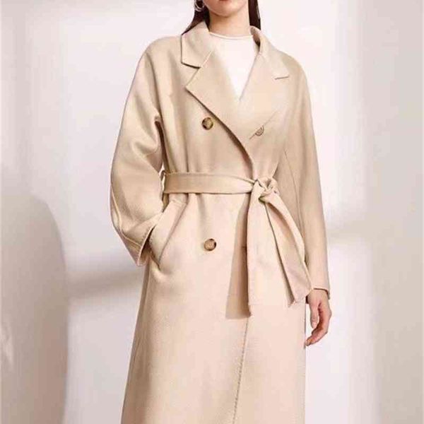 max 2022 new trendy brand mara women's coat water ripple double-sided tweed coat long autumn winter new women dress loose double breast, Black
max 2022 new trendy brand mara women's coat water ripple double-sided tweed coat long autumn winter new women dress loose double breast, Black