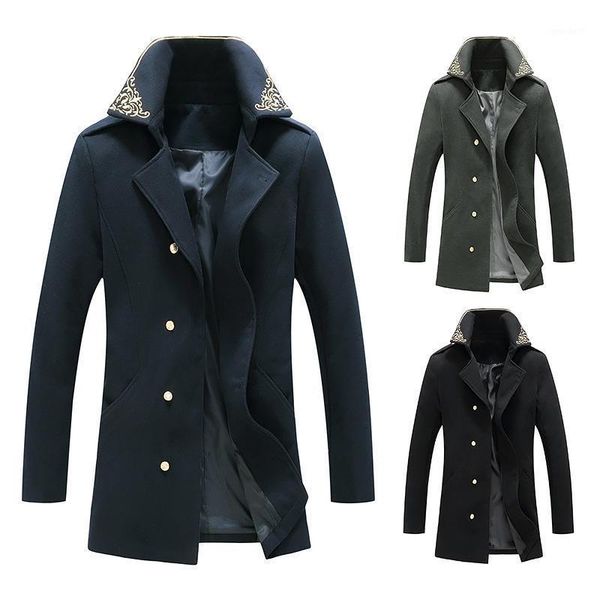 men's trench coats 2021 embroidery coat mens jackets men casual loose long solid overcoat england style oversized windbreaker1, Tan;black
men's trench coats 2021 embroidery coat mens jackets men casual loose long solid overcoat england style oversized windbreaker1, Tan;black
