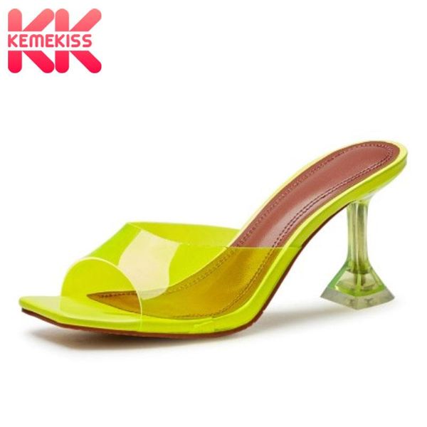 dress shoes kemekiss women sandals strange heels pvc summer heel jelly club footwear size 34-40, Black
dress shoes kemekiss women sandals strange heels pvc summer heel jelly club footwear size 34-40, Black