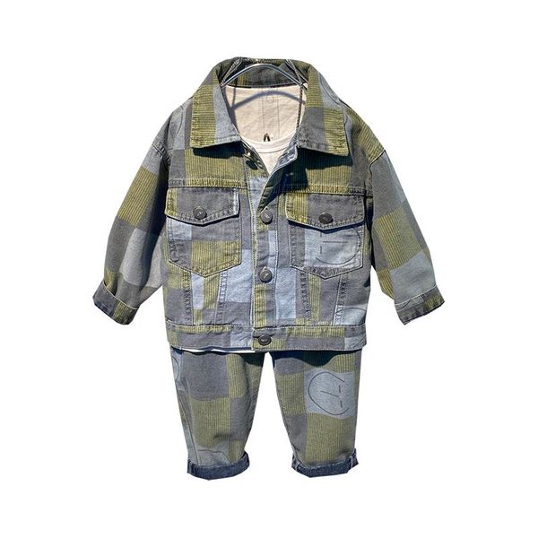 clothing sets baby boy spring autumn children clothes splice denim coat jeans 2pcs/sets out kid casual toddler tracksuits set, White
clothing sets baby boy spring autumn children clothes splice denim coat jeans 2pcs/sets out kid casual toddler tracksuits set, White