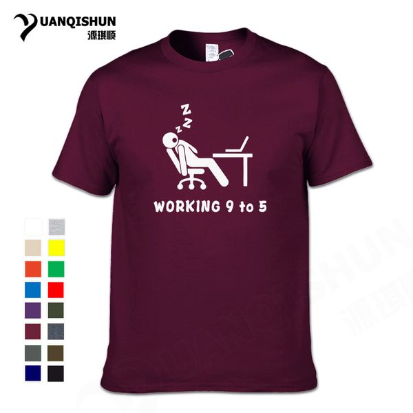 sport working 9 to 5 funny t-shirt humor mens hipster geek t shirts cartoon graphic tee shirt homme 16 colors cotton short sleeve
sport working 9 to 5 funny t-shirt humor mens hipster geek t shirts cartoon graphic tee shirt homme 16 colors cotton short sleeve