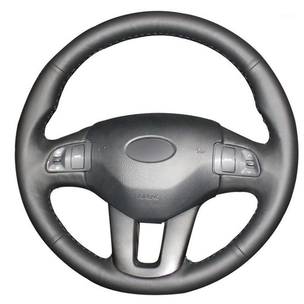 hand sew black genuine leather car steering wheel cover for kia sportage 3 2011 2012 2013 2014 kia ceed cee'd 2010 2011 20121
hand sew black genuine leather car steering wheel cover for kia sportage 3 2011 2012 2013 2014 kia ceed cee'd 2010 2011 20121