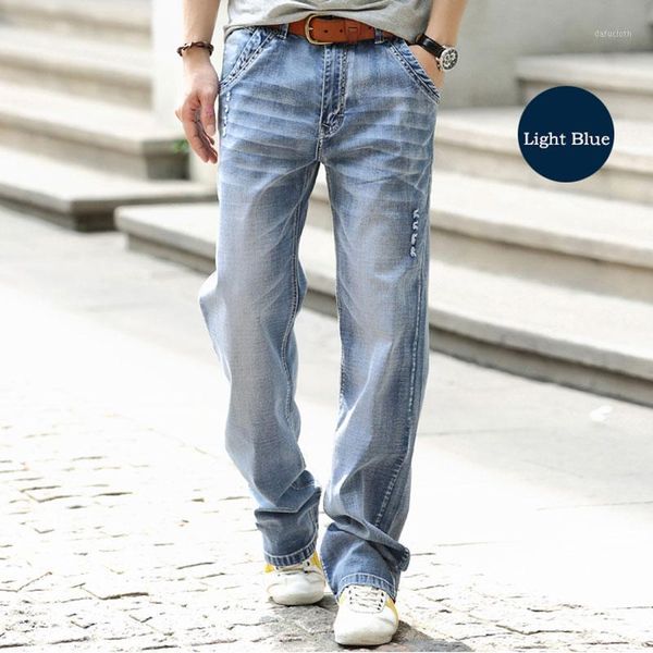 summer thin stretch men's jeans straight-footed loose large size skateboard denim pants cotton comfortable blue wide-leg pants1
summer thin stretch men's jeans straight-footed loose large size skateboard denim pants cotton comfortable blue wide-leg pants1