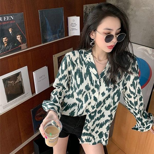 women blouses fashion spring summer chiffon blouses shirt lady casual long sleeve printing women's casual loose 1, White
women blouses fashion spring summer chiffon blouses shirt lady casual long sleeve printing women's casual loose 1, White