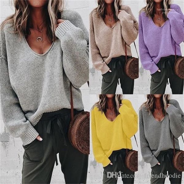 factorysqspsleeve v-neck loose solid knitted sweatshirts color long women's sweater warm women, White;black
factorysqspsleeve v-neck loose solid knitted sweatshirts color long women's sweater warm women, White;black