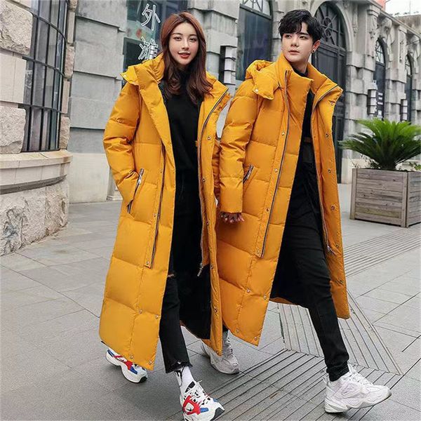 20ss new men's and women's cotton jack fashion couple korean version of the knee thick down padded jacket, Black
20ss new men's and women's cotton jack fashion couple korean version of the knee thick down padded jacket, Black