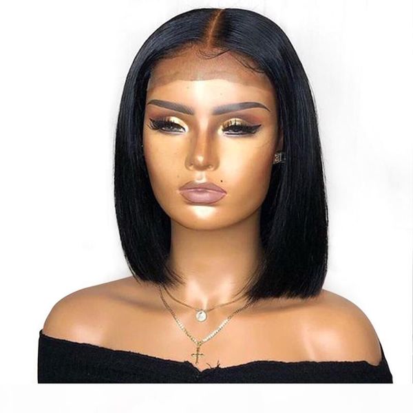 short bob lace front human hair wigs for women black color remy brazilian straight lace wigs plucked with baby hair bleached full end, Black;brown
short bob lace front human hair wigs for women black color remy brazilian straight lace wigs plucked with baby hair bleached full end, Black;brown