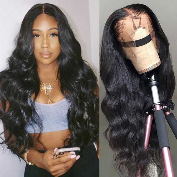 lace wigs body wave front human hair hd transparent frontal wig t part 180 density wavy brazilian, Black;brown
lace wigs body wave front human hair hd transparent frontal wig t part 180 density wavy brazilian, Black;brown
