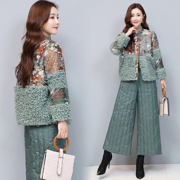 chinese style piece of clothing quilted women's cotton floral femme match jacket sets 1hly, White
chinese style piece of clothing quilted women's cotton floral femme match jacket sets 1hly, White