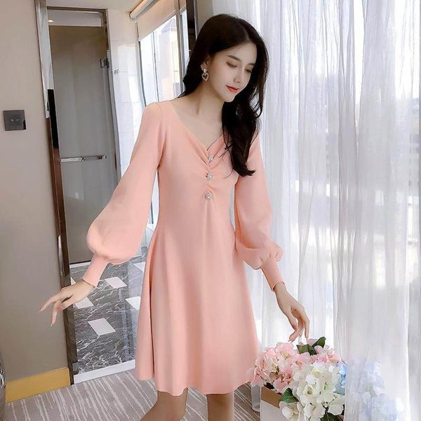 stvxu 2020 sweet dressaline dresstemperament v-neck waist slimming sleeve lantern v-neck slim aline dress mid-length knit dress srn1m, Black;gray
stvxu 2020 sweet dressaline dresstemperament v-neck waist slimming sleeve lantern v-neck slim aline dress mid-length knit dress srn1m, Black;gray