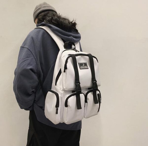 man backpack large capacity high school college student backpack girls travel bag multiple pockets lovers bag
man backpack large capacity high school college student backpack girls travel bag multiple pockets lovers bag