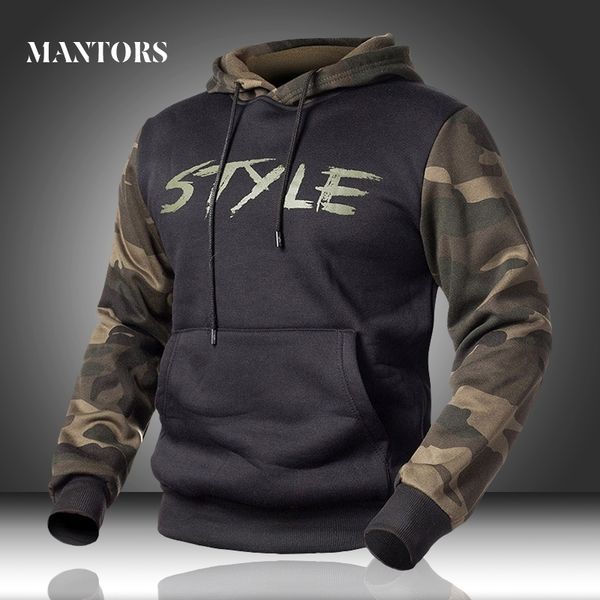 men hoodies camouflage casual new men's sportswear military sweatshirts spring male loose camo hooded pullover fleece clothing 201114, Black
men hoodies camouflage casual new men's sportswear military sweatshirts spring male loose camo hooded pullover fleece clothing 201114, Black