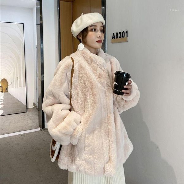 luck a new winter women faux fur coat luxury faux fur coat loose stand collar overcoat thick warm female plush coats1, Black
luck a new winter women faux fur coat luxury faux fur coat loose stand collar overcoat thick warm female plush coats1, Black