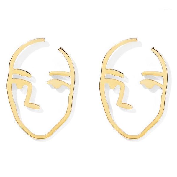 wybu fashion retro art abstract cutout face drop stud earring hollow vintage hypoallergenic dangle stud for girls teens women1, Golden;silver
wybu fashion retro art abstract cutout face drop stud earring hollow vintage hypoallergenic dangle stud for girls teens women1, Golden;silver