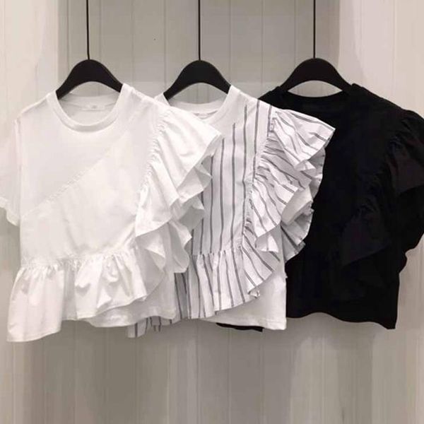 yamdi vintage blouse women korean elegant 2020 spring summer ruffle o neck chic slim party short sleeve shirt female woman, White
yamdi vintage blouse women korean elegant 2020 spring summer ruffle o neck chic slim party short sleeve shirt female woman, White