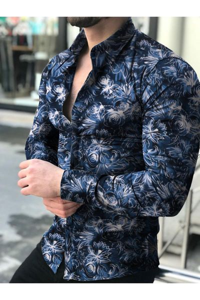 camisas florales de manga larga de otoño 2021 para hombres, camisas estampadas con flores corte delgado para hombres, cami, White;black
camisas florales de manga larga de otoño 2021 para hombres, camisas estampadas con flores corte delgado para hombres, cami, White;black