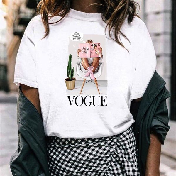 harajuku summer t shirt women new arrivals fashion vogue printed t-shirt woman tee casual female t-shirts, White
harajuku summer t shirt women new arrivals fashion vogue printed t-shirt woman tee casual female t-shirts, White