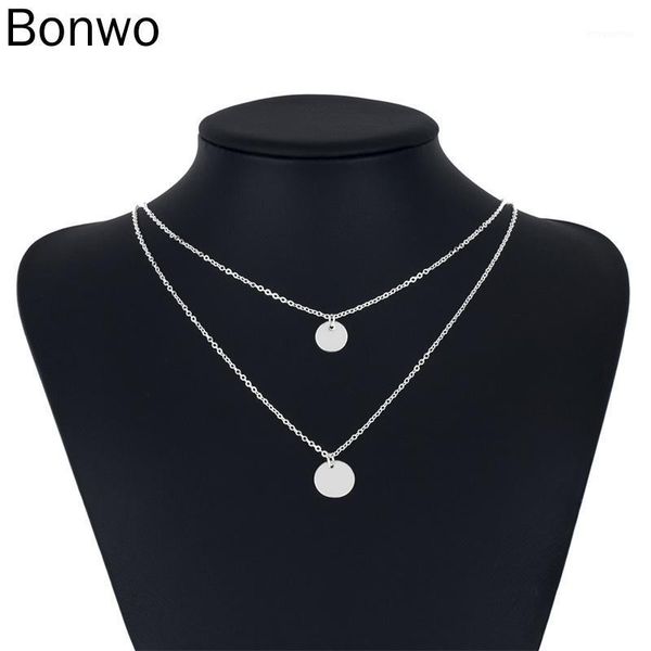 pendant necklace for women bohemian round coin alloy fashion punk vintage multilayer gold color silver color collar jewelry gift1, Golden;silver
pendant necklace for women bohemian round coin alloy fashion punk vintage multilayer gold color silver color collar jewelry gift1, Golden;silver