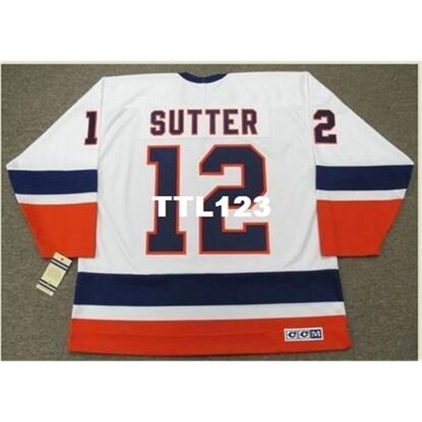 421 #12 duane sutter new york islanders 1982 ccm vintage home hockey jersey or custom any name or number retro jersey, Black
421 #12 duane sutter new york islanders 1982 ccm vintage home hockey jersey or custom any name or number retro jersey, Black