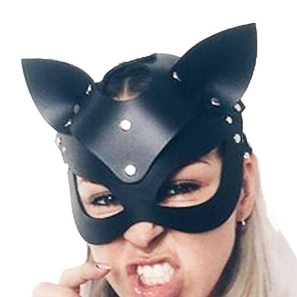 halloween women faux leather cover masquerade party props hollow out half face cat design
halloween women faux leather cover masquerade party props hollow out half face cat design