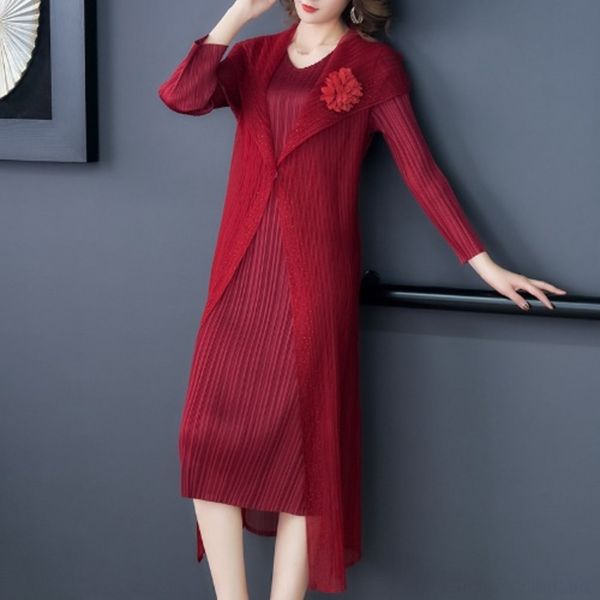 6qeki loose fake two autumn net yarn three mother's women's piece new middle aged house dress long sleeve large a-line put mom put, Black;gray
6qeki loose fake two autumn net yarn three mother's women's piece new middle aged house dress long sleeve large a-line put mom put, Black;gray